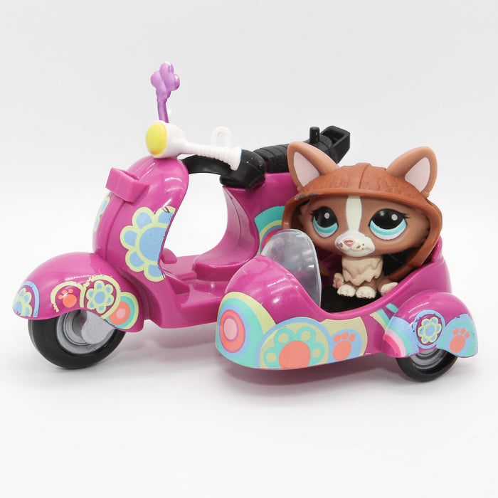 Littlest Petshop Skootteri ja Corgi #1864