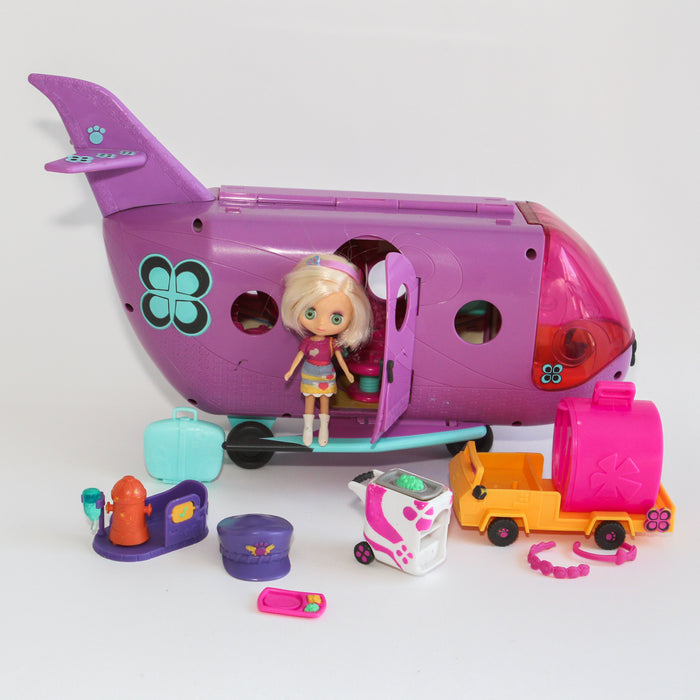 Littlest Petshop Jet Set Lentokone ja Blythe #B22 nukke