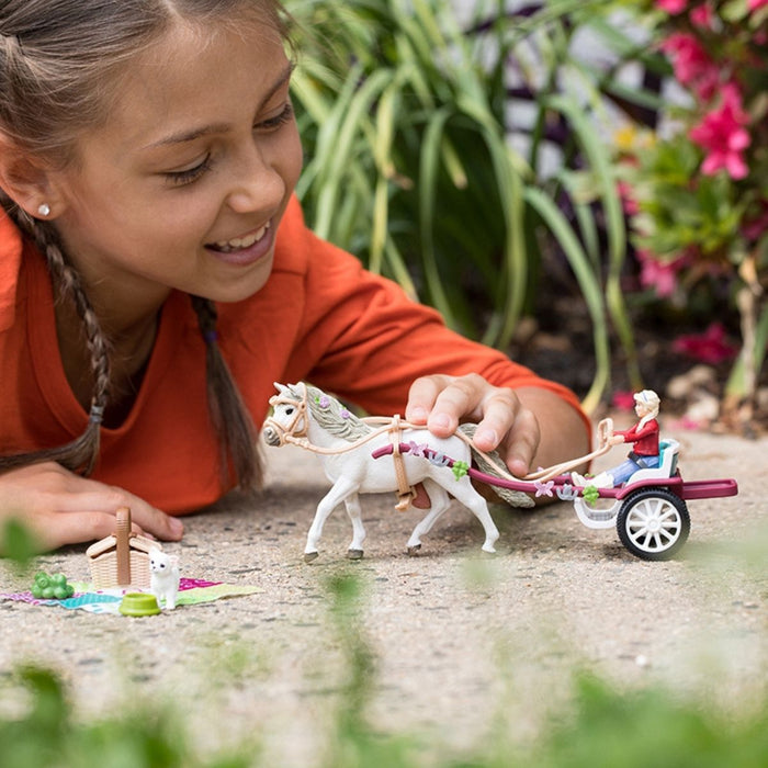 Schleich 42467 Ponikärryt setti