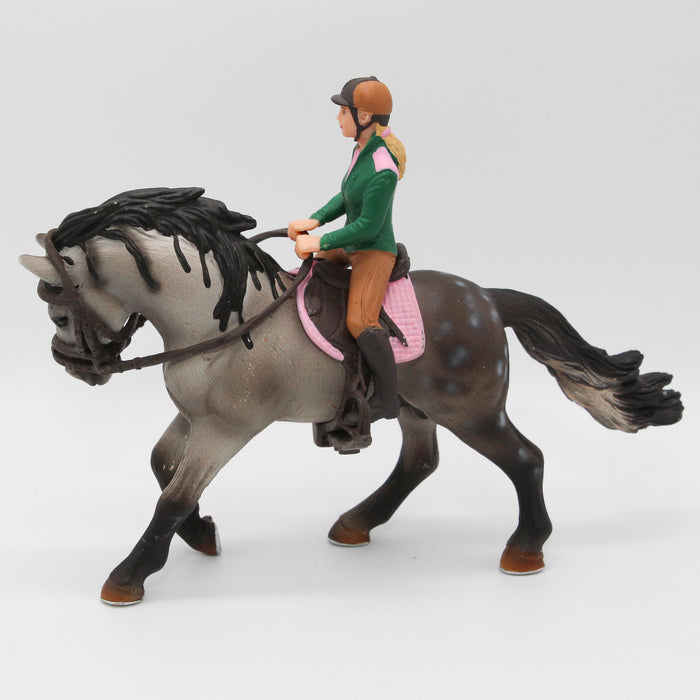Schleich Andalusian hevonen ja ratsastaja