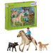 Schleich Cowgirl Lännenratsastus setti 42419 - Elli Madelli