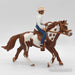 Schleich Hevonen, varusteet ja Cowboy ratsastaja - Elli Madelli
