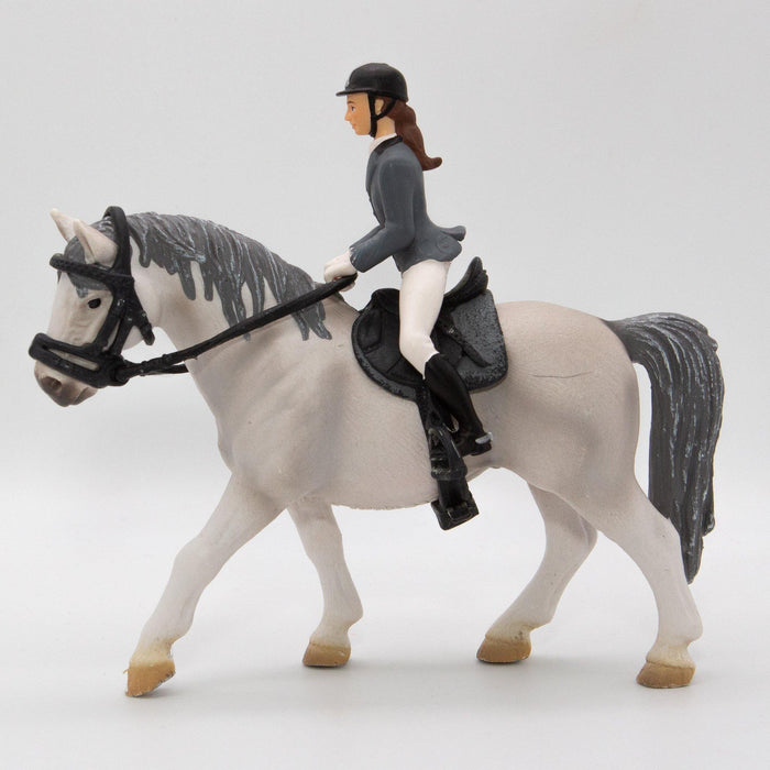 Schleich Lipizzan hevonen, ratsastaja ja varusteet - Elli Madelli