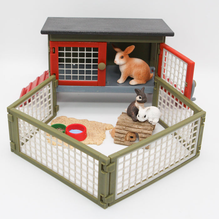 Schleich Pupu poikasineen ja Kaninkoppi