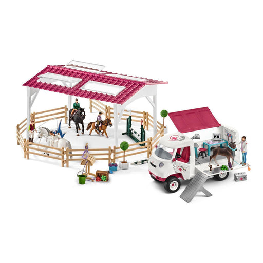 Schleich Ratsastuskoulu ja liikkuva eläinlääkäri 72121 - Elli Madelli