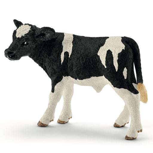 Schleich musta/valkoinen vasikka 13798 - Elli Madelli