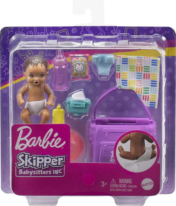 Barbie Skipper Babysitter vauvan hoitohetki