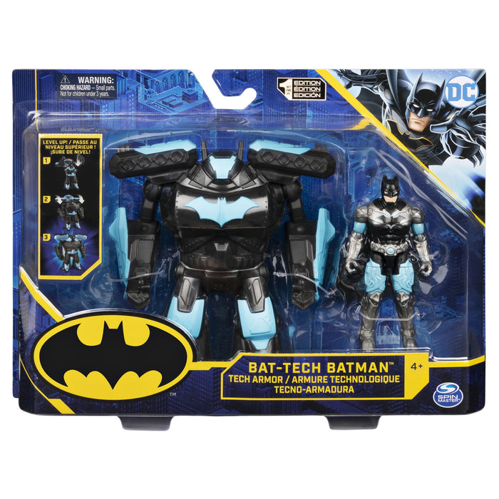 Batman Bat-tech panssaroitu robottiasu ja figuuri 10cm