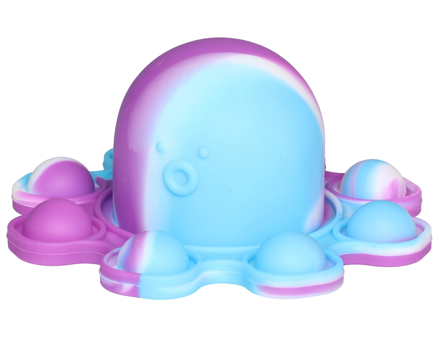 Bubble Pops Mustekala Fidget lelu - lila/sininen