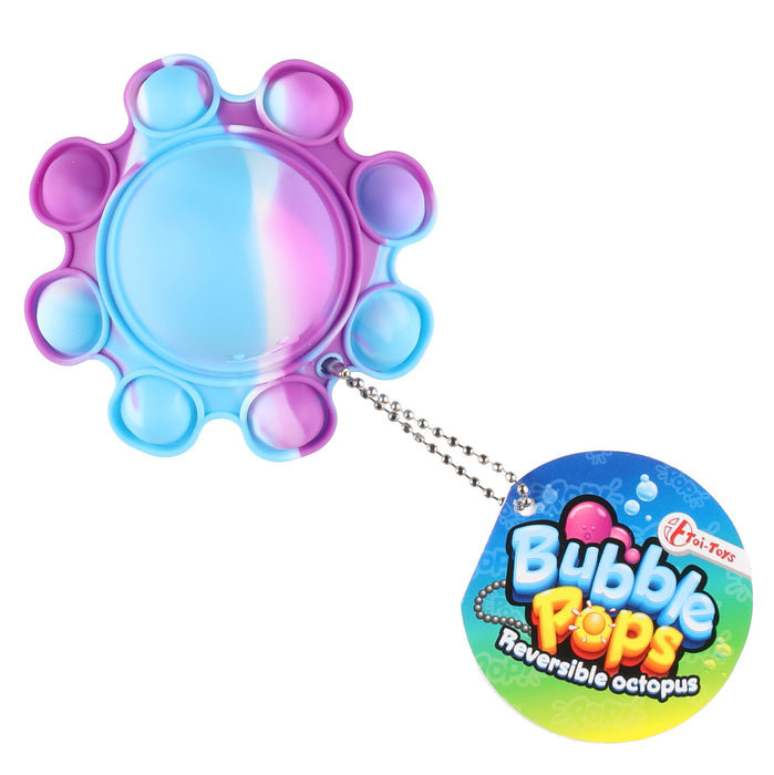 Bubble Pops Mustekala Fidget lelu - lila/sininen