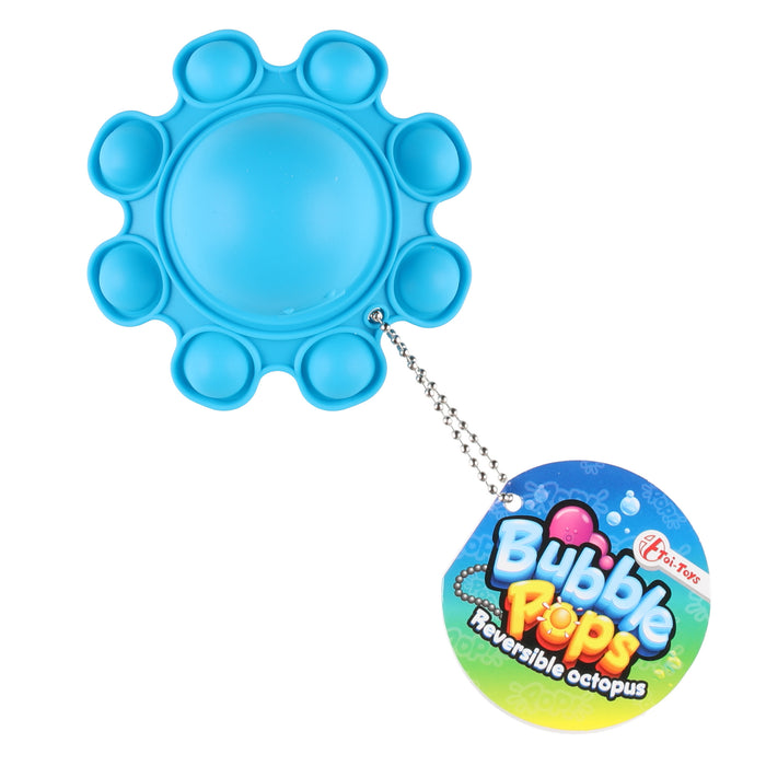 Bubble Pops Mustekala Fidget lelu - sininen