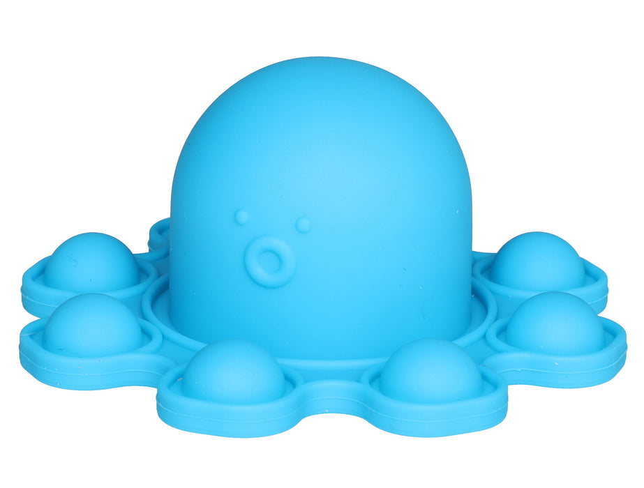 Bubble Pops Mustekala Fidget lelu - sininen