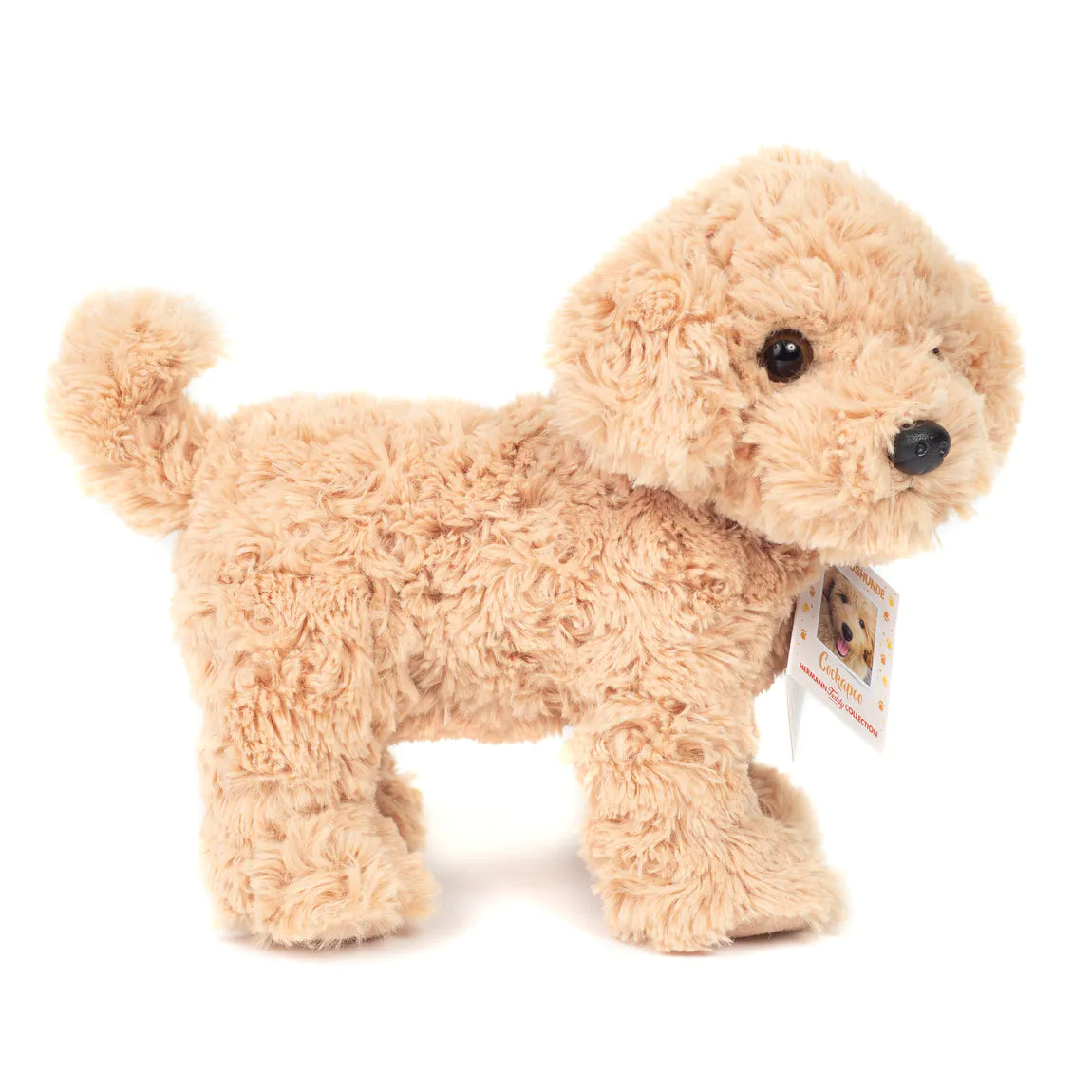 Cockapoo Koira Teddy Hermann Cockapoo koira pehmolelu 25cm— Elli Madelli