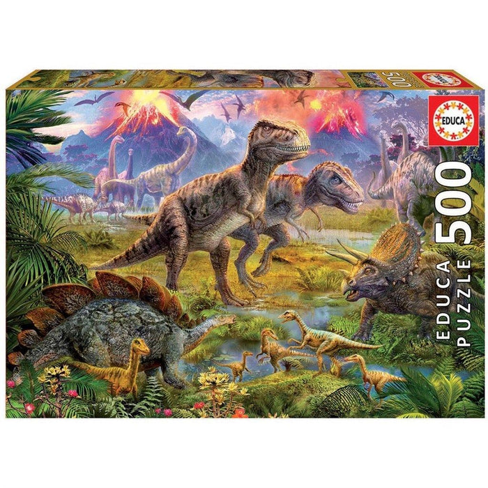 Educa Dinosaurukset palapeli, 500 palaa