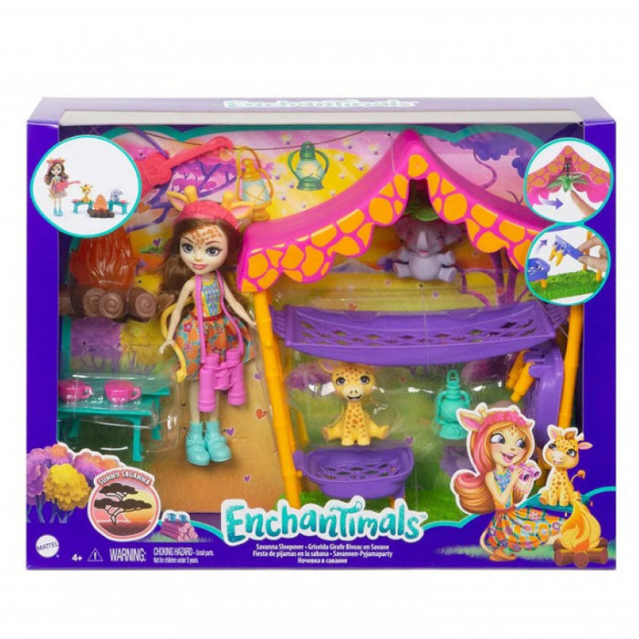 Enchantimals Yökyläily savannilla