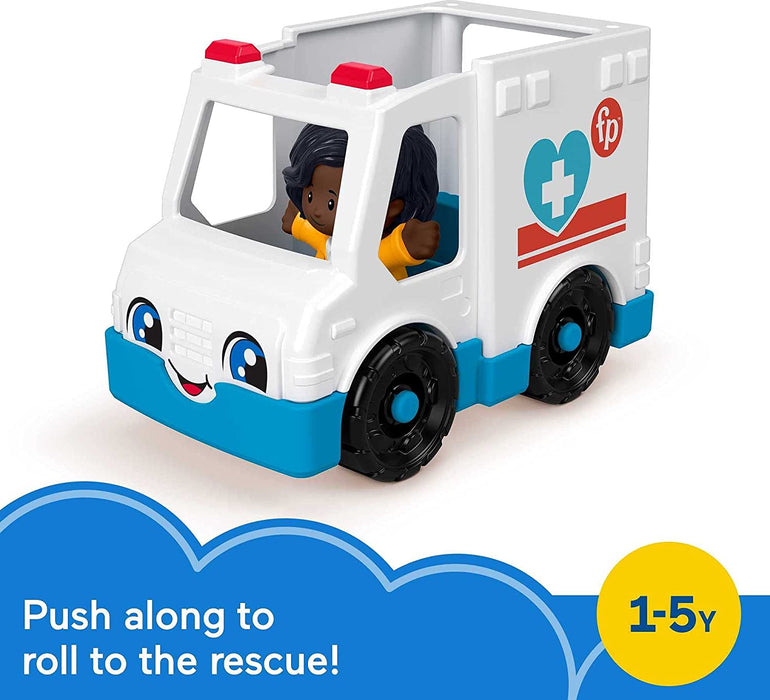 Fisher Price Little People ambulanssi ja hahmo