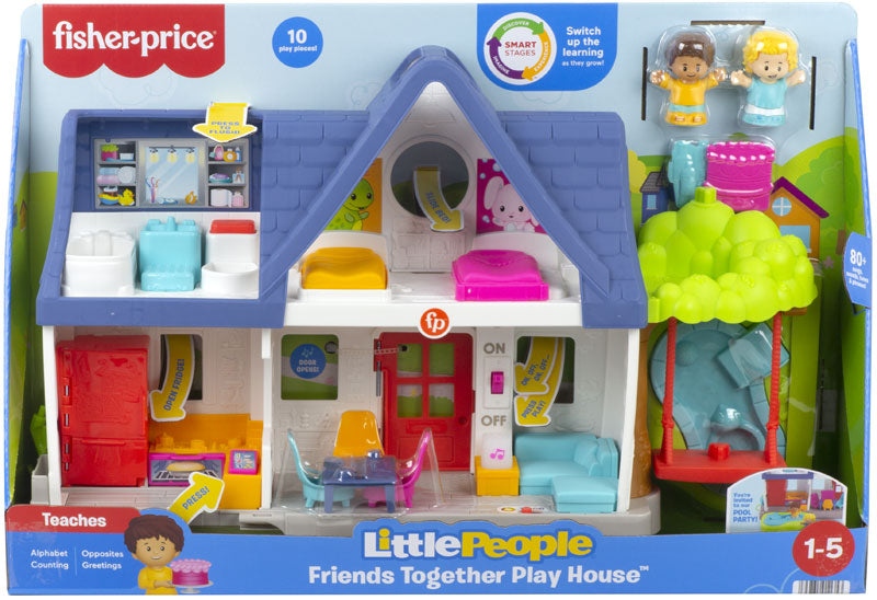 Fisher Price Little People Nukketalo -leikkisetti