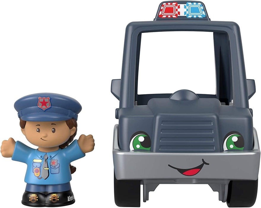 Fisher Price Little People poliisiauto ja hahmo