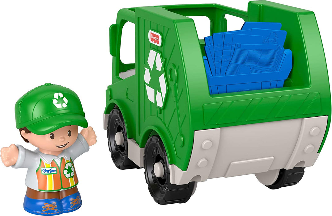 Fisher Price Little People roska-auto ja hahmo