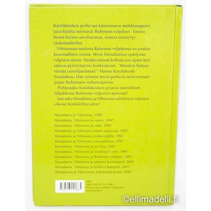 Heinähattu Vilttitossu ja Rubensin veljekset - Kirjanurkka