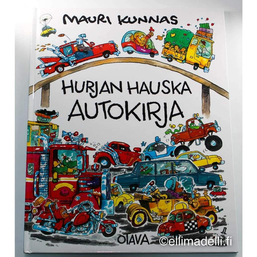 Hurjan hauska autokirja - Kirjanurkka