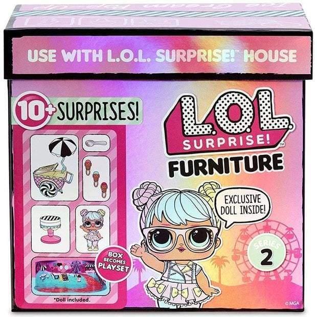 L.O.L. Surprise Furniture with Doll - Jäätelökärry - L.O.L 