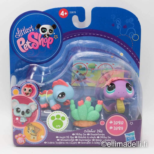 Littlest Petshop Iguaani lisko #1829 ja Käärme #1828 -