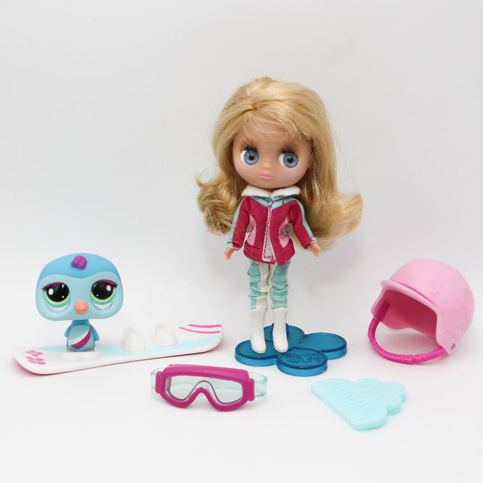 Littlest Petshop Blythe nukke B27 ja Pingviini #2168