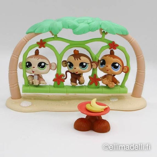 Littlest Petshop Petriplets Apinat #1551-1553 - Littlest