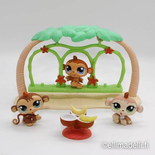 Littlest Petshop Petriplets Apinat #1551-1553 - Littlest