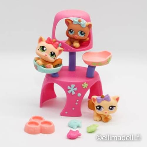 Littlest Petshop Petriplets Kissa pennut #1335-1337 -