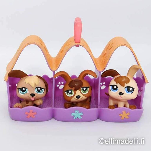 Littlest Petshop Petriplets Koiranpennut #1338-1340 -