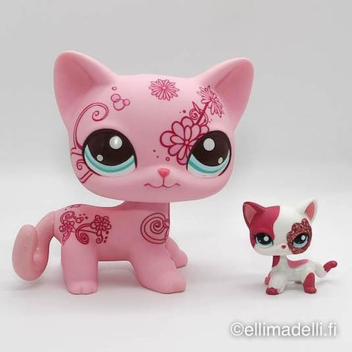 Littlest Petshop seisova Kissa Jättipetsi - Littlest Petshop