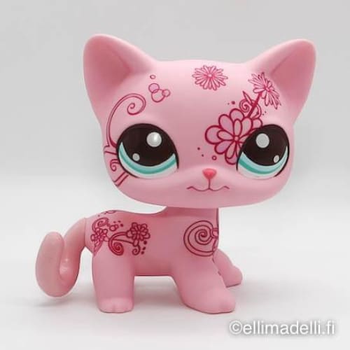 Littlest Petshop seisova Kissa Jättipetsi - Littlest Petshop