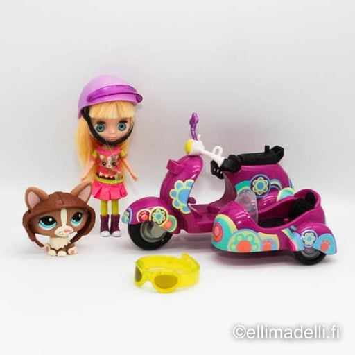 Littlest Petshop Skootterisetti - Littlest Petshop