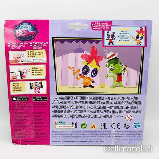 Littlest Petshop Vinnie #3691 ja Penny Ling Panda #3691 -