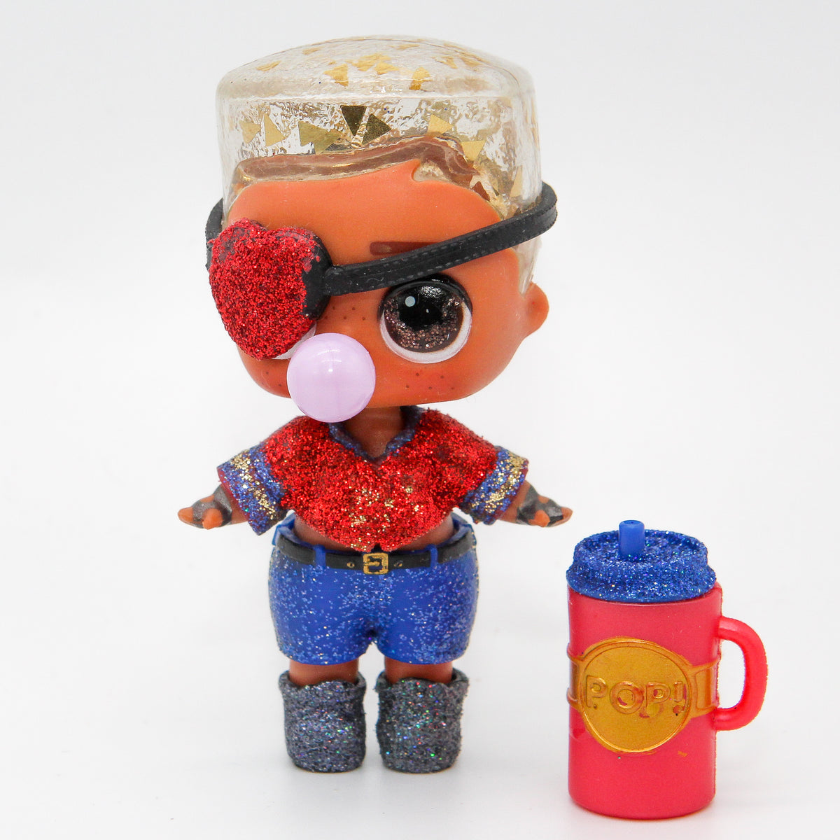 L.O.L. Surprise Soldier Boy Glitter Globe nukke Second Hand— Elli Madelli