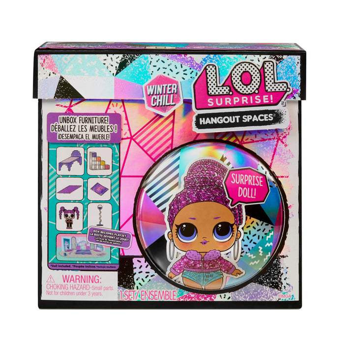 L.O.L. Surprise Winter Chill Spaces nukke ja tarvikkeet - Bling Queen