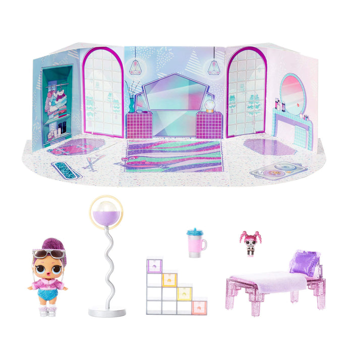 L.O.L. Surprise Winter Chill Spaces nukke ja tarvikkeet - Bling Queen