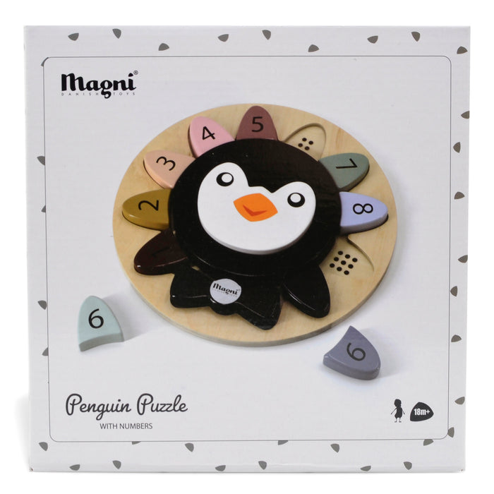 Magni Pingviini numerot palapeli