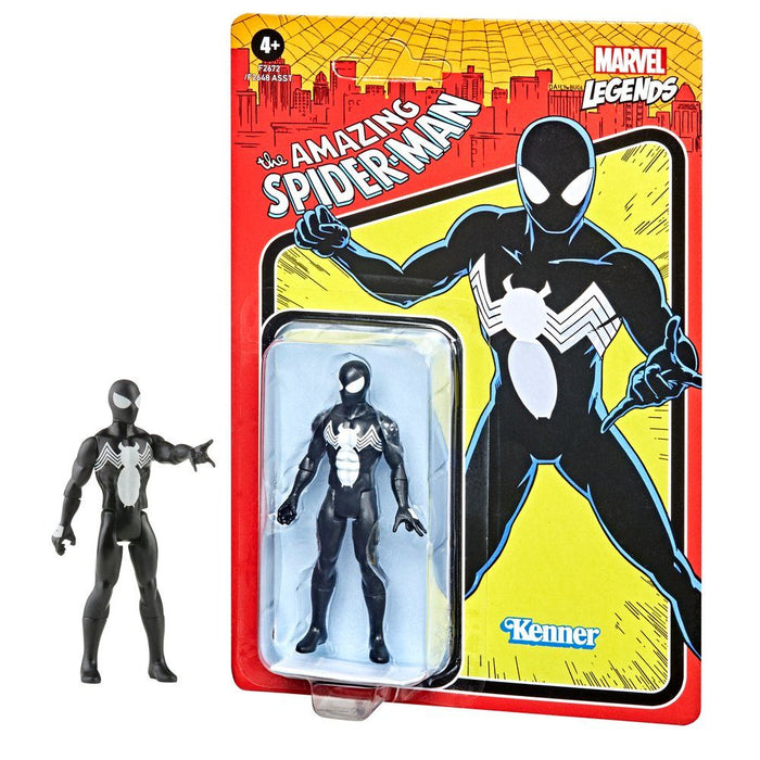 Marvel Legends Retro hahmo Black Spiderman 9,5cm