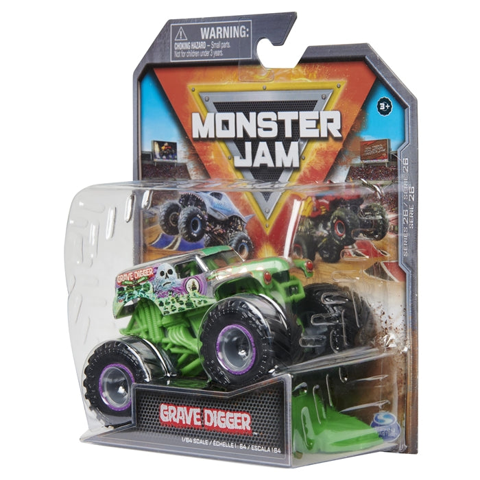 Monster Jam Grave Digger monsteri auto 1:64