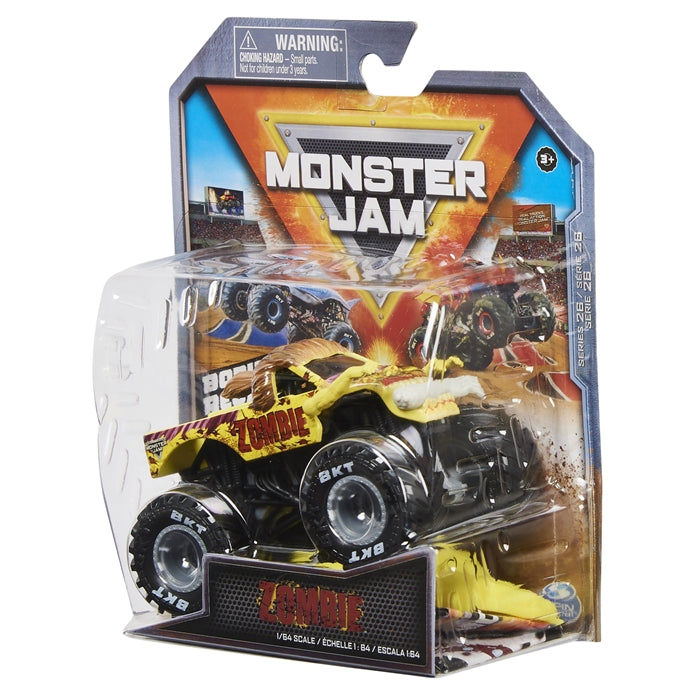 Monster Jam Zombie monsteri auto 1:64