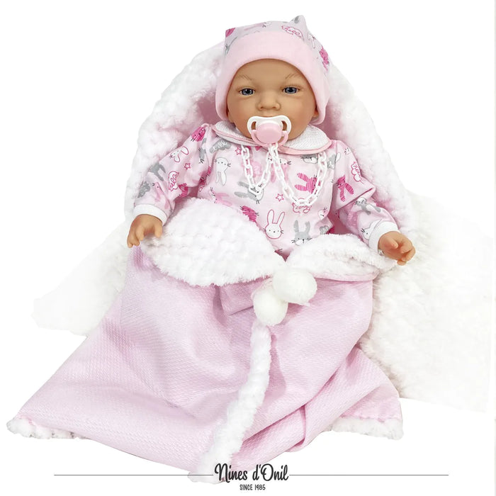 Nines d'Onil tyttö vauva nukke 45cm