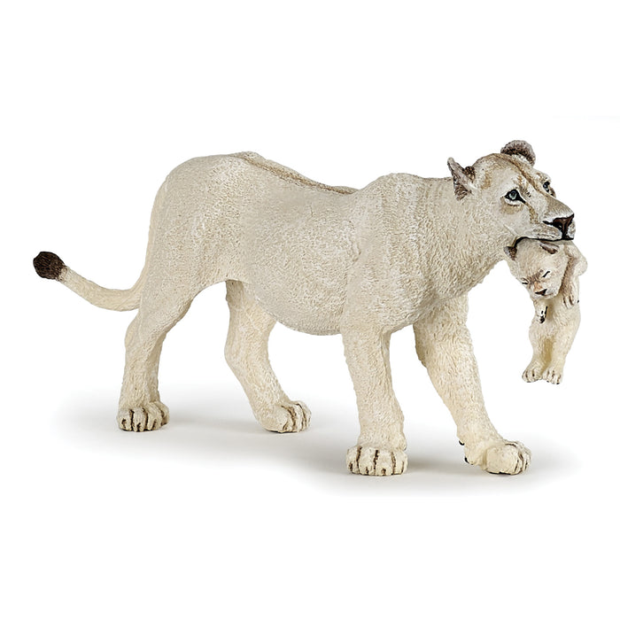 Papo 50203 valkoinen Leijona ja poikanen