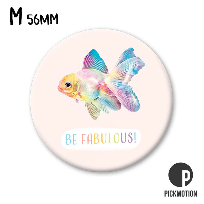 Pick Motion "Be Fabulous" kultakala - magneetti