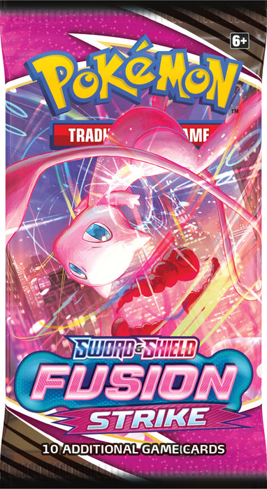 Pokemon Sword & Shield 10: Fusion Strike Booster pakkaus 1kpl