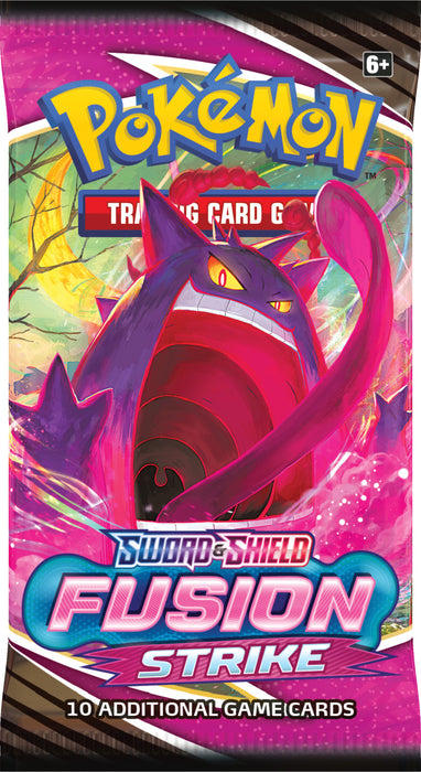 Pokemon Sword & Shield 10: Fusion Strike Booster pakkaus 1kpl