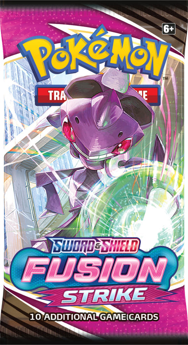 Pokemon Sword & Shield 10: Fusion Strike Booster pakkaus 1kpl