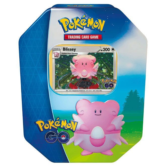 Pokemon Go Tin Blissey - keräilykortti pakkaus